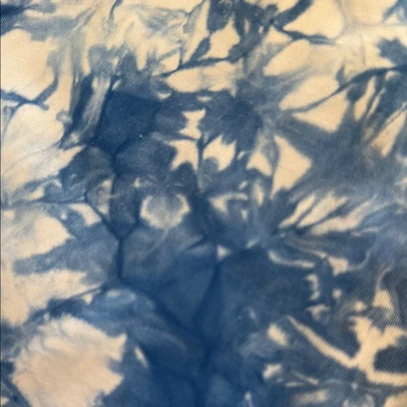 Blue and White diamond dye lulu leggings - Picture 5 of 9